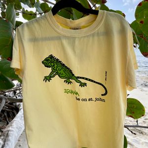 Iguana Yellow Youth T-Shirt
