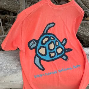 VINP Sea Turtle Coral Adult T-Shirt