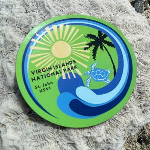 Virgin Islands National Park Sun Magnet