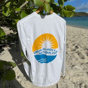 Sunshine Long Sleeve Adult White T-Shirt
