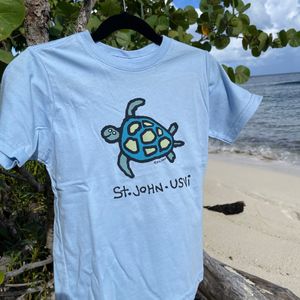 Turtle Blue Toddler T-Shirt