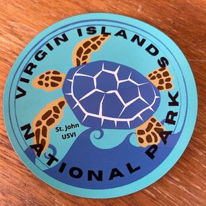 Virgin Islands National Park Turtle Magnet