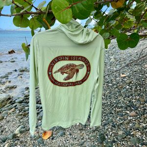 Vintage Turtle Hooded Rash Guard