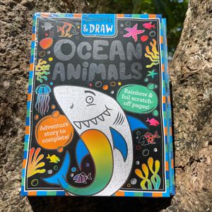 Ocean Animals Scratch & Draw