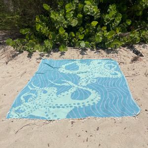 Octotwins Beach Blanket Sand Towel