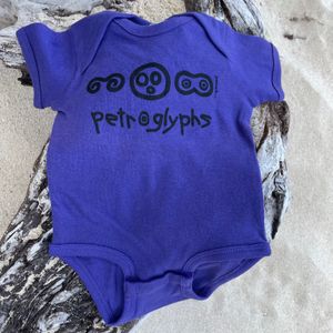 Reef Bay Petroglyph Purple Onesie