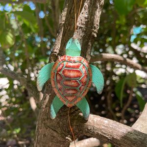 Wooden Turtle Ornament
