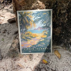 Paradise Found Metal 9x12