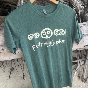 Petroglyph Green Mens T-Shirt