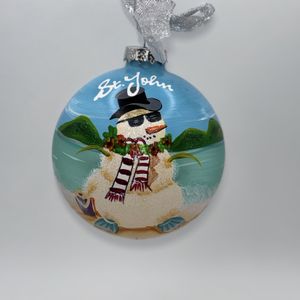 Sandman Glass Ornament