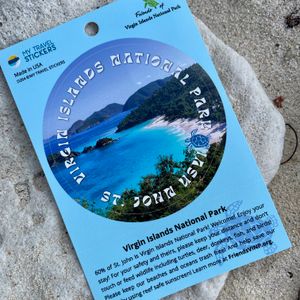Virgin Islands National Park Trunk Bay Sticker