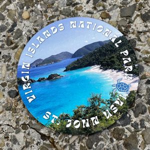 Virgin Islands National Park Trunk Bay Magnet