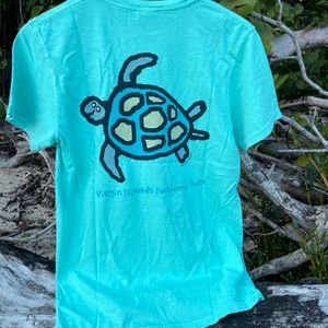 VINP Sea Turtle Aqua Adult T-Shirt