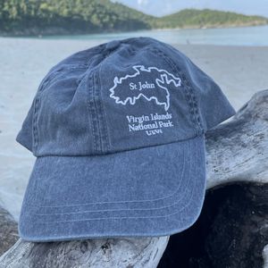 STJ Map Embroidered Grey Cap