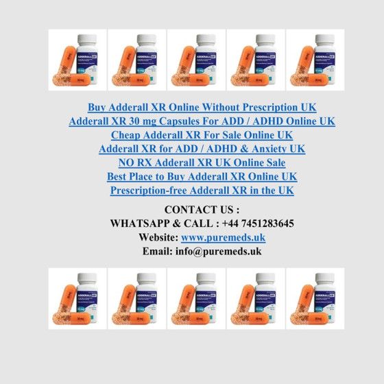 Buy Adderall XR Online UK Dispatched Within 24 hours