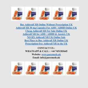Buy Adderall XR 15mg 20mg 30mg  Online - UK to UK Shipping at Best Price