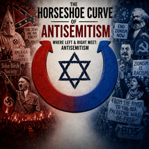 THE HORSESHOE CURVE OF ANTISEMITISM: WHERE LEFT & RIGHT MEET
