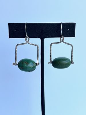 Turquoise Beaded Earrings