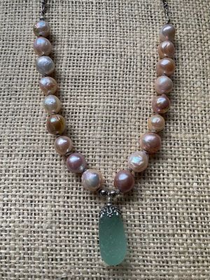 Pearl and Silver Necklace