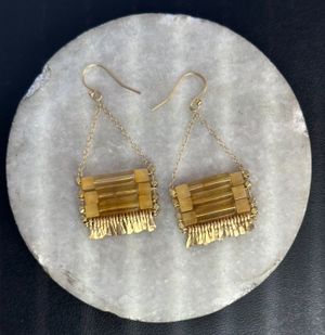 Carmine Earrings
