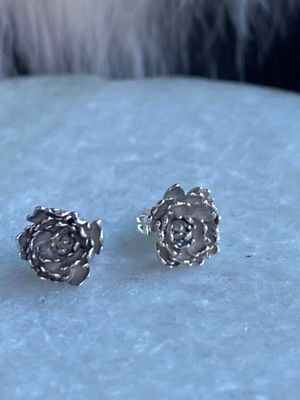 Sterling Silver Casted Succulent
