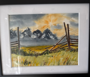 Tetons in the Distance