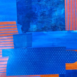 Blue and her Friend Orange