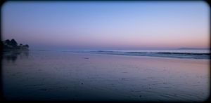 Bates Beach Pastel Sunset