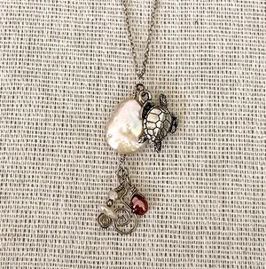 Sterling Silver Turtle Necklace