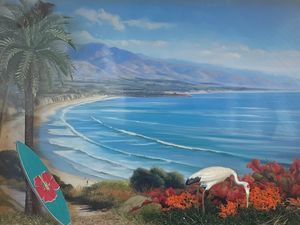 The Surfboard and the Crane