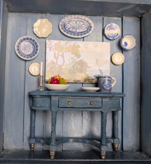 Rustic French Hutch