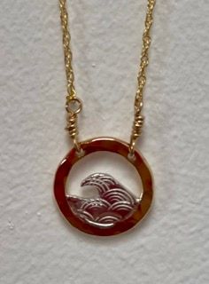 Circle Wave Necklace