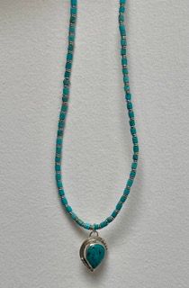 Sterling Silver & Turquoise Necklace