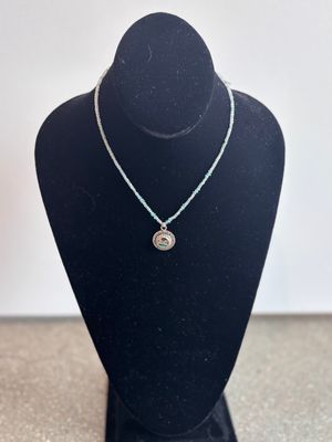 Abalone Moon Necklace