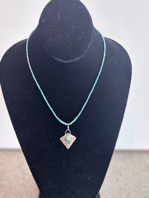 Amazonite Star Necklace