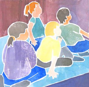 October 11: White Line Woodcut Class