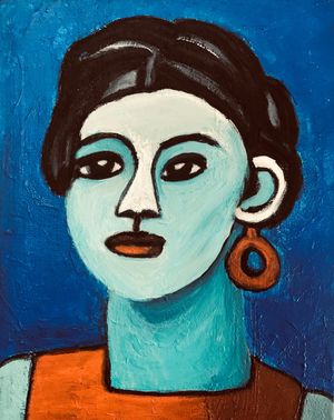Blue Frida