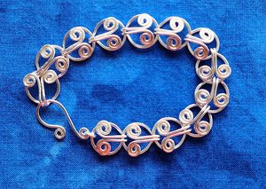 Linked Coils Bracelet