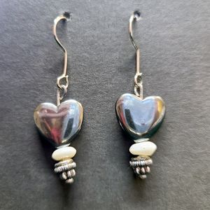 Hematite Hearts