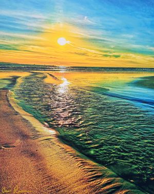 Carp 4th Beach Sunset