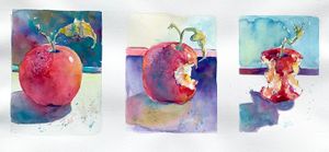 Mar 16: Watercolor: Painting a Triptych