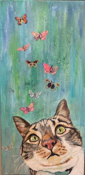 Tabby Loves Butterflies