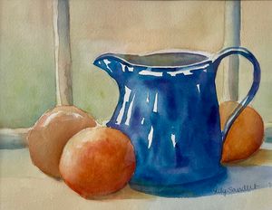 Blue Pitcher