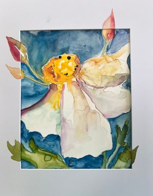 Matlija Poppy on Yupo Paper