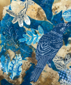 Midnight Botanicals with Bird