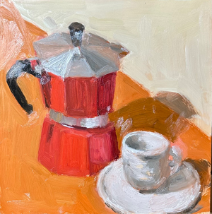 Espresso Maker and Cup