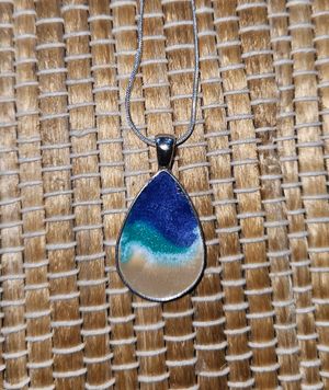 Resin Art Necklace 2