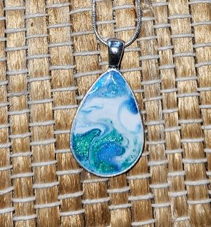 Resin Art Necklace 4