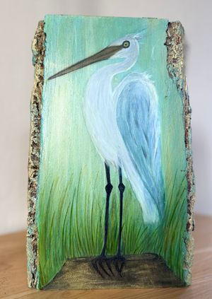Fine Feathered Resident