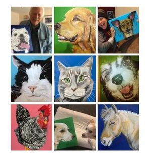 Nov. 8: Paint Animal on Canvas